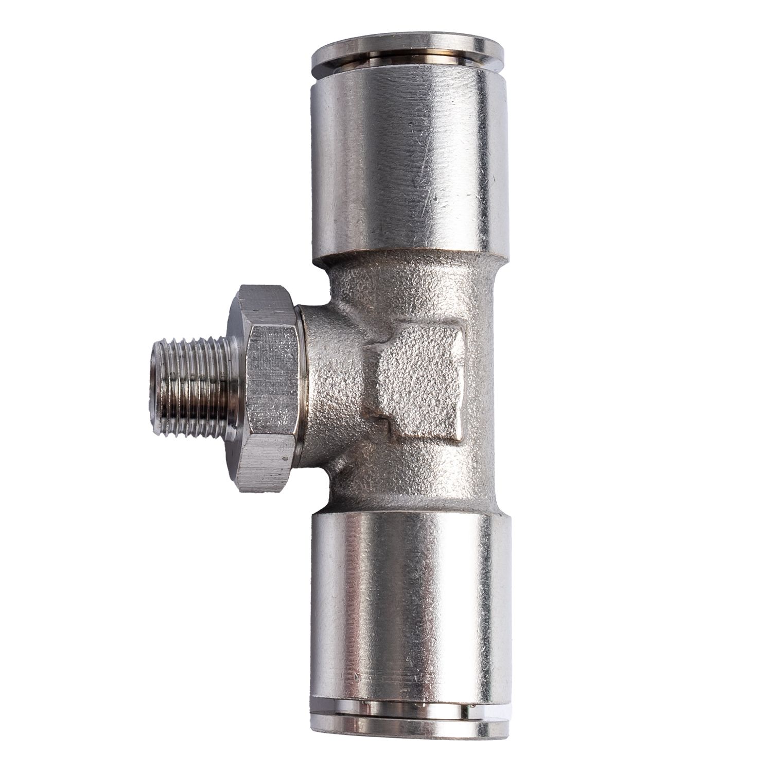 Metal Pu Fitting T-joint 12mm 1/8' M
